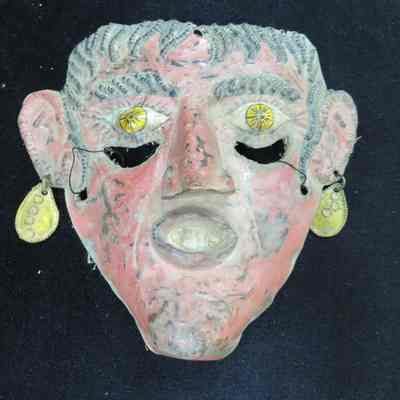 Human face panel