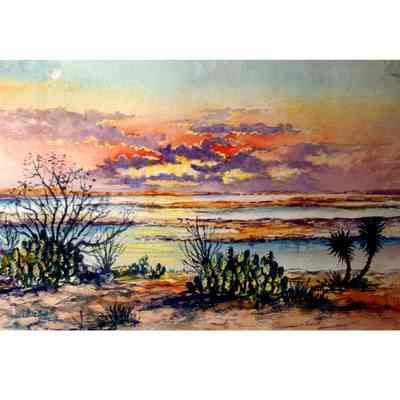 Sunset From Red Head Hill