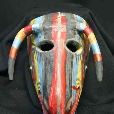 Goat mask: Copyright: IMAS