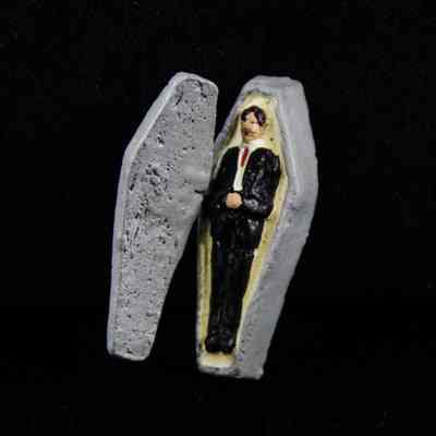 "Miniature coffin"