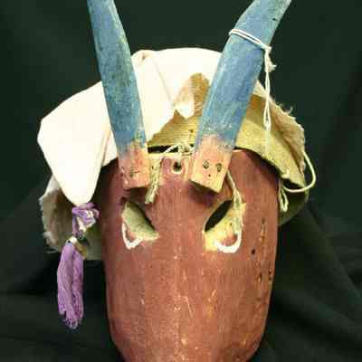 Goat Mask with Night Cap: Copyright: IMAS