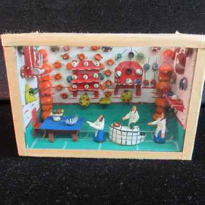 Miniature Kitchen Scene