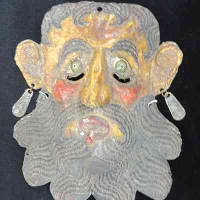 Human face panel