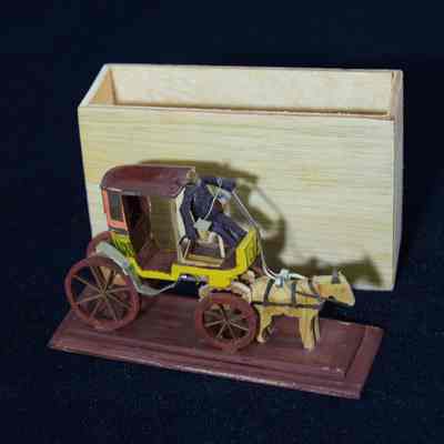 Horsedrawn Carriage Figure