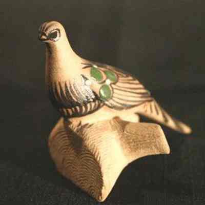 Partridge on Log
