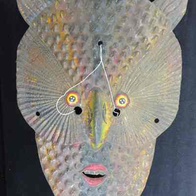 Animal face panel