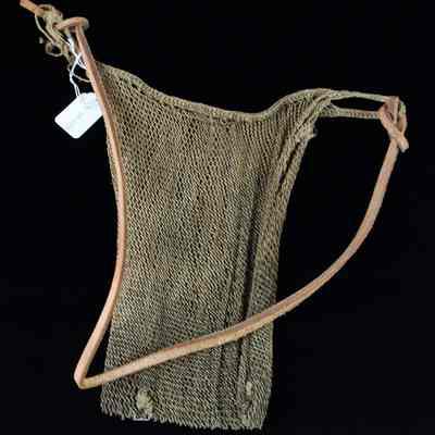 Leather Tzotzil bolsa (redes)