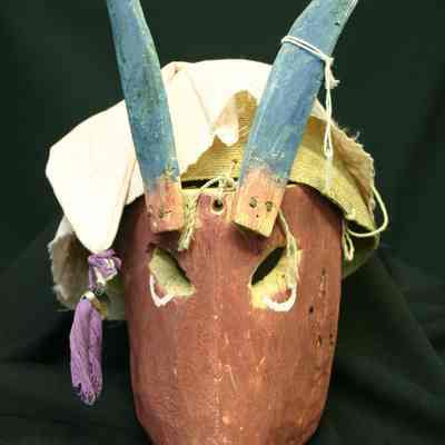 Goat Mask with Night Cap