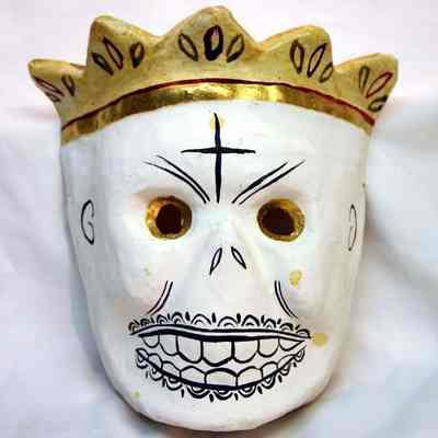 Skull mask: Copyright: IMAS