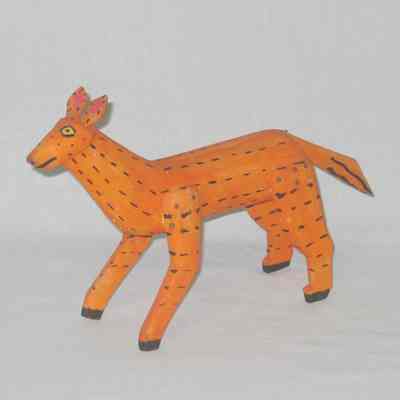 orange wood animal: Copyright: IMAS