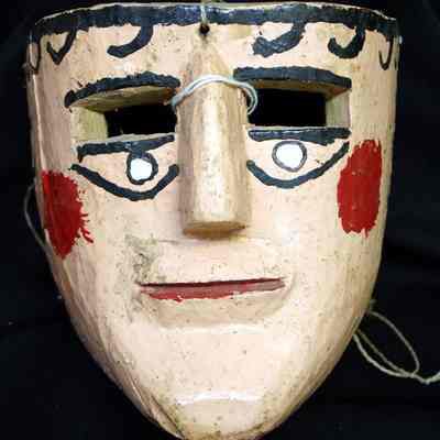 Malinche mask: Copyright: IMAS