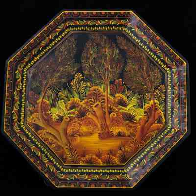 Tiger Octagonal Tray