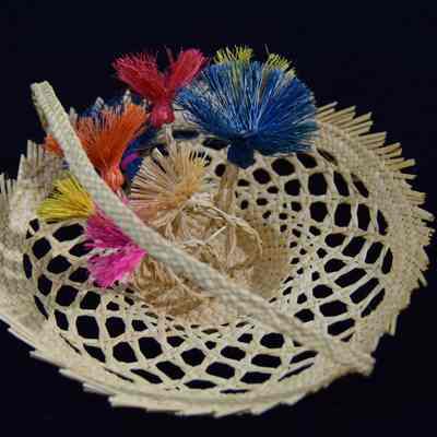 Basket With FLowers
