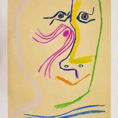 Homage a Rene Char Musee d'Art Moderne de Cevet 1969
