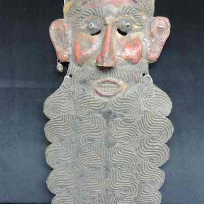 Copper face panel figure