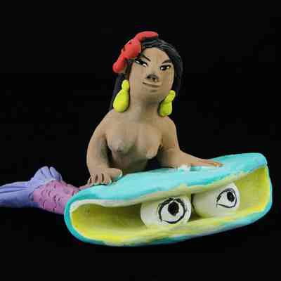 Mermaid with Oyster Shell