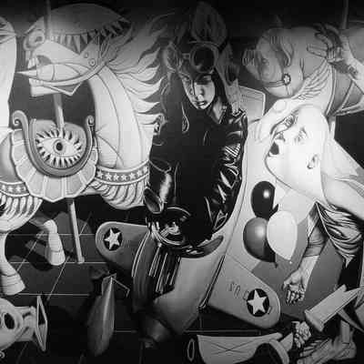 Grade School Guernica