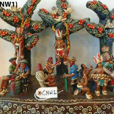 Conquistadores Torture and Slay Mexican Indigenous People