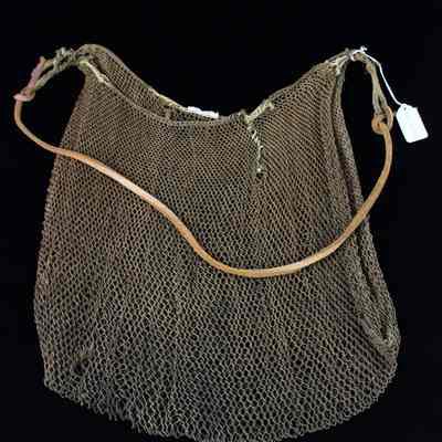 Leather Tzotzil bolsa