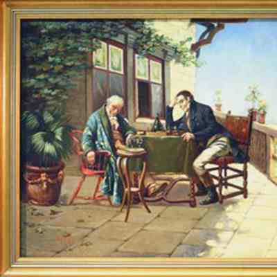 Two Chess Players