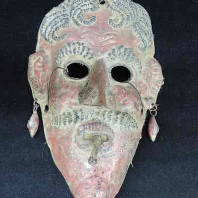 Human face panel