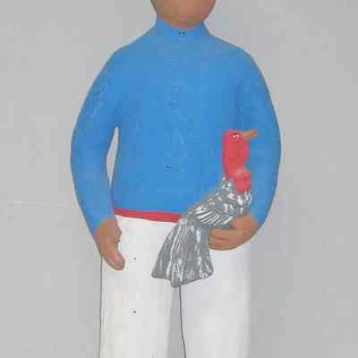 Man with Turkey