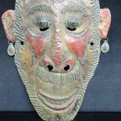 Animal face panel