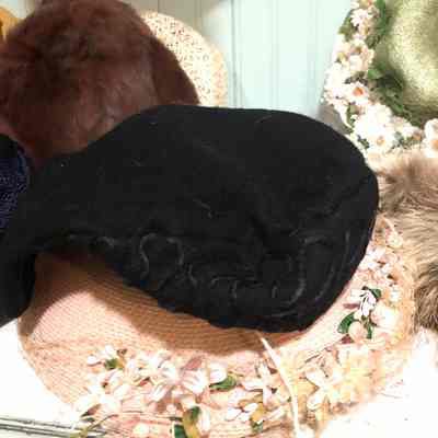 Black Felt Hat