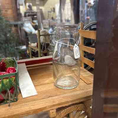 Milk Glass Bottle