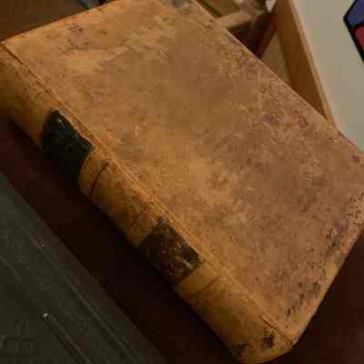 Leather Bound Bible