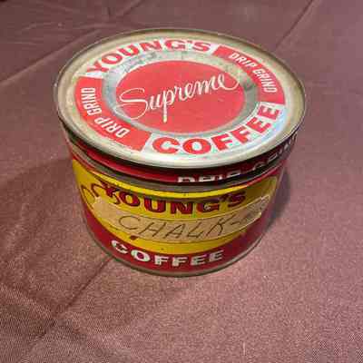 Young’s Coffee tin