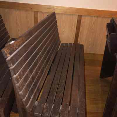 Wood Bench