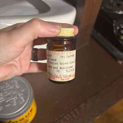 Brown Prescription Bottle