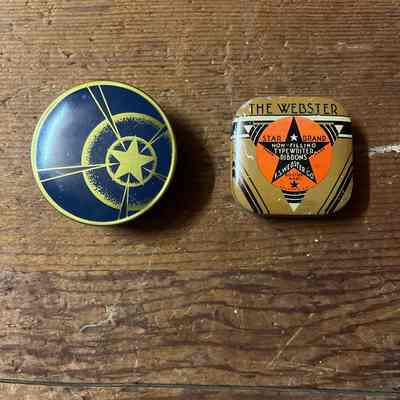 Typewriter Ribbon Tins