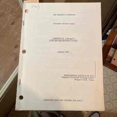 Cable splicing specialist study guide