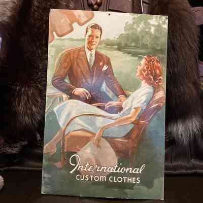 International Custom Clothes Poster
