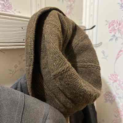 Woven wool cap