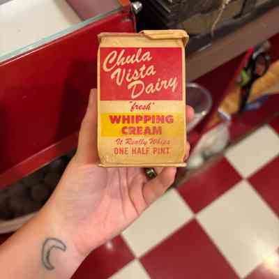 Chula Vista Dairy Whipping Cream