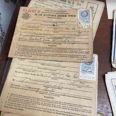 Ration Booklets