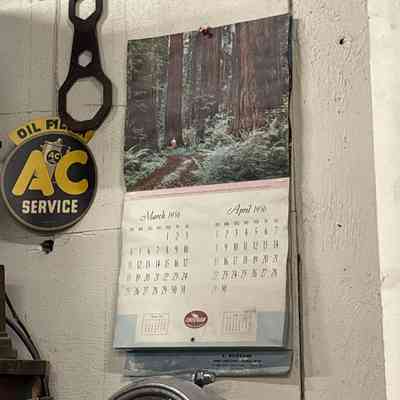 1956 Chevron Calender