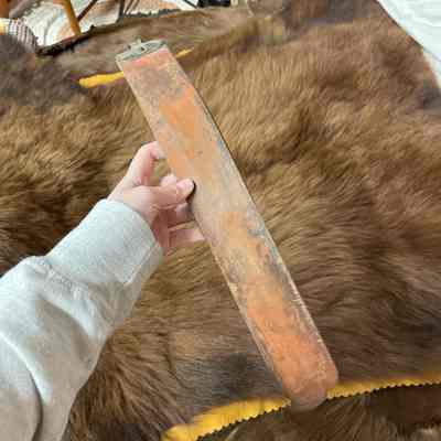 Leather belt