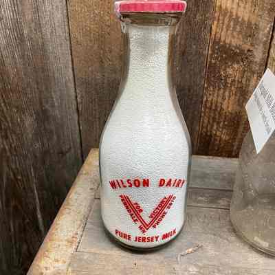 Wilson Dairy Milk Bottle
