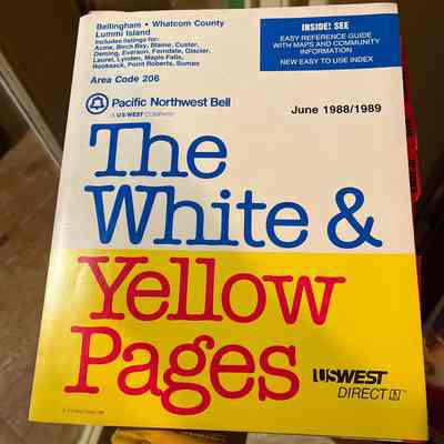 Whatcom telephone directory-1988/88