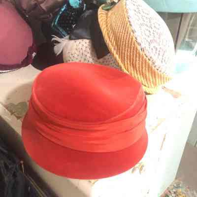 Red Velvet Hat