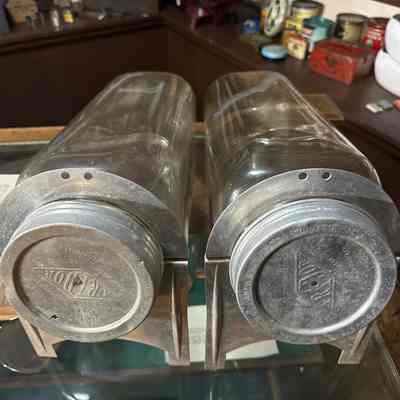 Two large candy jars