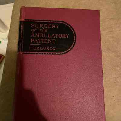 Surgery of the Ambulatory Patient