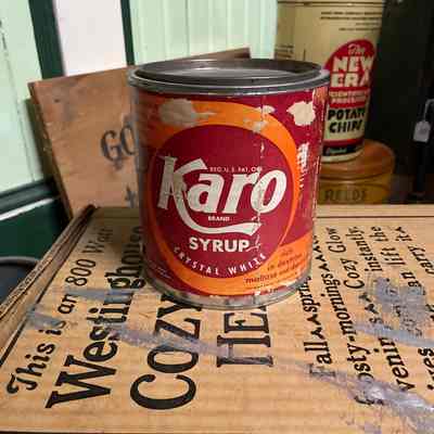 Karo Syrup Tin