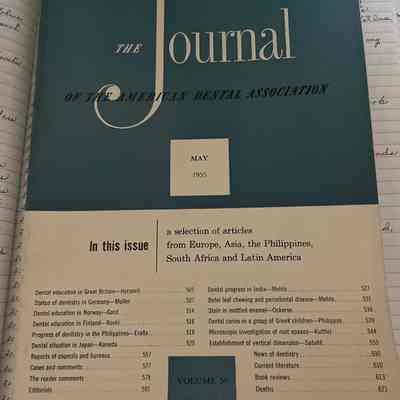 Journal of the American Dental Association Vol. 50