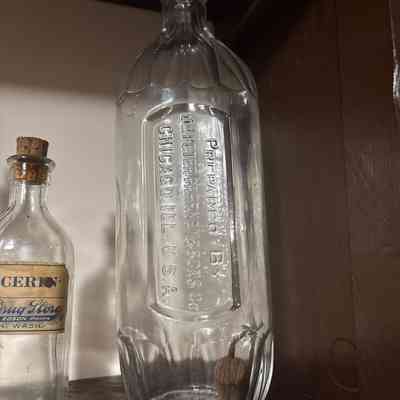 Clear Glass Bottle