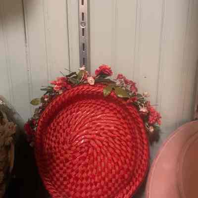 Red Straw Hat